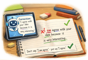 استفاده از هوش مصنوعی در یادگیری زبان انگلیسی برای اصلاح نوشتن